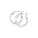 Sterling-Silver-2x15mm-Tube-Hoop-Earrings Sale
