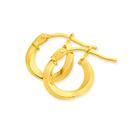 9ct-Gold-6mm-Square-Twist-Hoop-Earrings Sale