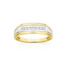 9ct-Gold-Mens-Diamond-Channel-Set-Flat-Top-Ring Sale