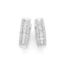 9ct-White-Gold-Diamond-Huggie-Earrings Sale