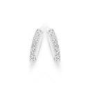 9ct-White-Gold-Diamond-Huggie-Earrings Sale