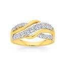 9ct-Two-Tone-Gold-Diamond-Swirl-Crossover-Ring Sale