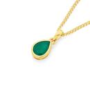 9ct-Gold-Natural-Emerald-Pendant Sale