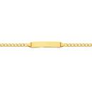 9ct-16cm-Solid-Curb-Identity-Bracelet Sale