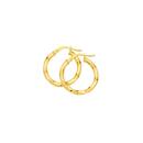 9ct-Gold-15mm-Square-Twist-Hoop-Earrings Sale