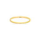 9ct-Gold-Solid-Half-Round-Polished-Stacker-Ring Sale