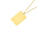 9ct-Gold-30mm-Engravable-Dog-Tag-Mens-Pendant Sale