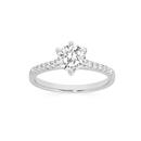 Alora-14ct-White-Gold-115-Carats-TW-Lab-Grown-Diamond-Shoulder-Solitaire-Ring Sale