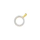 9ct-Gold-Diamond-Circle-Pendant Sale