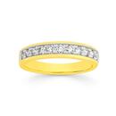 9ct-Gold-Diamond-Pave-Set-Band Sale