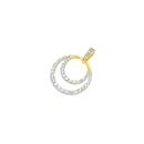 Alora-10ct-Gold-1-Carat-TW-Lab-Grown-Diamond-Double-Circle-Pendant Sale