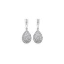 9ct-White-Gold-Diamond-Pear-Drop-Earrings Sale