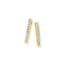 9ct-Gold-Diamond-Hoop-Earrings Sale