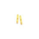 9ct-Gold-8mm-Square-Tube-Polished-Huggie-Earrings Sale