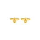 9ct-Gold-Bumble-Bee-Stud-Earrings Sale