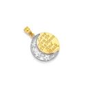 9ct-Gold-Two-Tone-Message-Pendant Sale