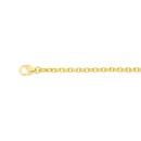 9ct-Gold-19cm-Solid-Oval-Belcher-Bracelet Sale