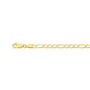 9ct-Gold-19cm-Solid-Oval-Fiagro-31-Bracelet Sale