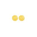 9ct-Gold-6mm-Button-Stud-Earrings Sale