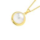 9ct-Gold-Cultured-Freshwater-Pearl-Pendant Sale