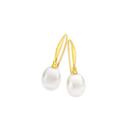 9ct-Cultured-Freshwater-Pearl-Earrings Sale