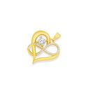 9ct-Gold-Cubic-Zirconia-Infinity-in-Heart-Pendant Sale