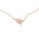 9ct-Rose-Gold-Morganite-and-Diamond-Tulip-Necklet Sale