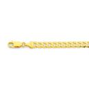 9ct-Gold-205cm-Solid-Curb-Bracelet Sale