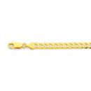 9ct-Gold-205cm-Solid-Mens-Curb-Bracelet Sale