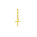 9ct-Gold-Dangle-Cross-Single-Huggie-Earring Sale