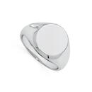 Silver-Oval-Signet-Gents-Ring Sale