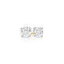 Alora-14ct-Yellow-Gold-1-Carat-TW-Lab-Grown-Diamond-4-Claw-Stud-Earrings Sale