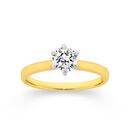 Alora-14ct-Gold-1-Carat-Lab-Grown-Solitaire-Diamond-Ring Sale