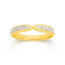 9ct-Gold-Diamond-Curved-Band Sale
