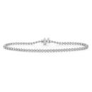 9ct-White-Gold-Diamond-Fine-Tennis-Bracelet Sale