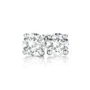 9ct-White-Gold-Diamond-Stud-Earrings Sale