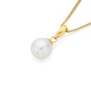 9ct-Gold-Cultured-Freshwater-Pearl-Pendant Sale