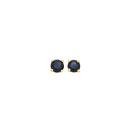 9ct-Gold-4mm-Natural-Sapphire-Stud-Earrings Sale