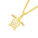 9ct-Gold-Filigree-Turtle-Pendant Sale