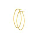 9ct-Gold-15x40mm-Oval-Hoop-Earrings Sale