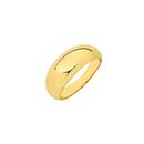 9ct-Gold-Tapered-Dome-Ring Sale