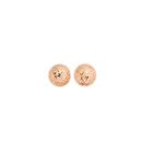 9ct-Rose-Gold-6mm-Diamond-cut-Ball-Stud-Earrings Sale