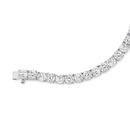 Sterling-Silver-19cm-4mm-Cubic-Zirconia-Tennis-Bracelet Sale