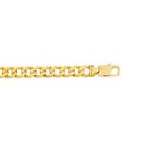 9ct-Gold-23cm-Solid-Curb-Gents-Bracelet Sale