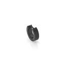 MY-Steel-Black-Matte-3-Row-Single-Hoop-Earring Sale