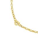 9ct-Gold-45cm-Solid-Oval-Belcher-Bolt-Ring-Necklet Sale