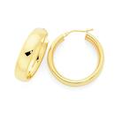 9ct-Gold-20mm-Hoop-Earrings Sale