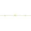 9ct-Gold-19cm-Multi-Beaded-Solid-Trace-Bracelet Sale