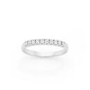 9ct-White-Gold-Diamond-Band Sale