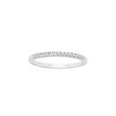 9ct-White-Gold-Diamond-Claw-Set-Band Sale